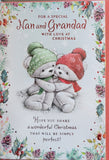 Nan & Grandad Christmas - Cute Bears