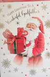 Godfather Christmas - Santa with present