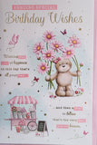 Open Female Birthday - Cute Bear With Stall