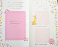 Baby Girl - Large 8 Page Baby Journal