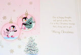 Friend Christmas - Cute Penguin Wishes