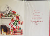 To All Of You Christmas - Traditional  Fireplace right