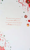 Mum & Dad Christmas - Large 8 Page Traditional Wreath
