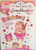 Granddaughter Birthday - Ice Cream and Badge