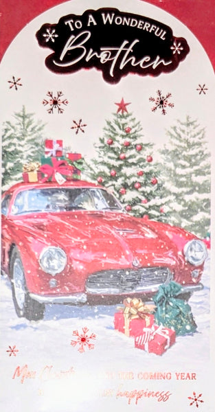 Brother Christmas - Slim Traditional Car