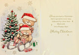 Friends Christmas - Cute Bears On Sledge