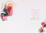Nephew & Partner Christmas - Traditional Red Door