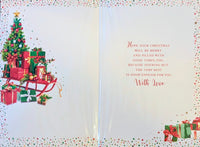 Great Grandson Christmas - Traditional Tree & Gifts