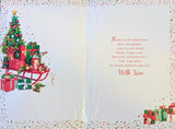Great Grandson Christmas - Traditional Tree & Gifts