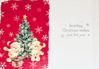 Open Christmas - Cute Tree Red