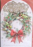 To Both Of You Christmas - Traditional Wreath