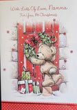 Nanna Christmas - Cute Bear and Door