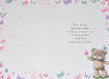 Get Well Female - Cute Bear With Butterflies