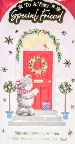 Friend Christmas - Slim Cute Door