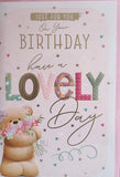 Open Female Birthday - Cute Bear Lovely