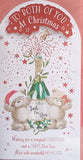 To Both Of You Christmas - Cute Champagne