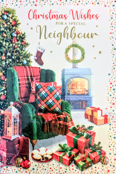 Neighbour Christmas - Traditional Green Chair