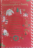 Granddaughter & Family Christmas -