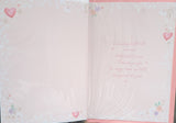 Wife Anniversary - Large Traditional Hearts and Words