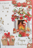 Nan Christmas - Traditional Fireplace