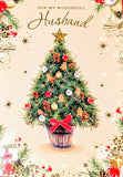 Husband Christmas - Large Traditional Tree