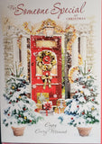 Someone Special Christmas - Large Traditional Red Door