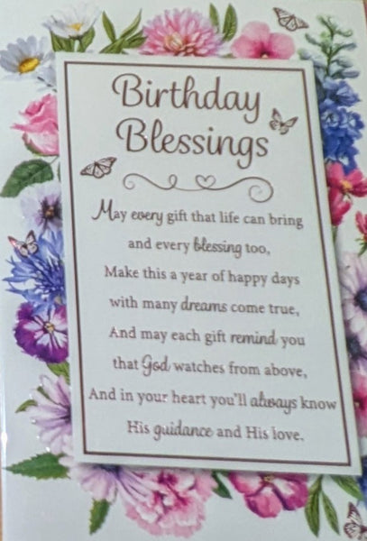 Religious Birthday - Birthday Blessings