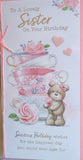 Sister Birthday - Slim Bear and Teacups