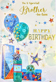 Brother In Law Birthday - Traditional Wine Gifts & Balloons