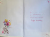 Auntie Birthday - Cute grey bear