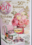 50 Birthday Female - Badged
