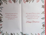 Husband Christmas - Large 8 Page Traditional Red