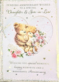 Daughter & Son In Law Anniversary - Cute Heart