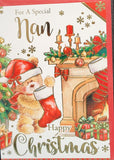 Nan Christmas - Cute Fireplace