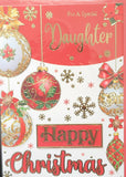 Daughter Christmas - Traditional Bauble