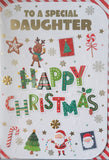Daughter Christmas - Large Happy Christmas