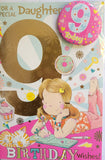 Daughter 9 Birthday - Badged