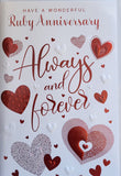 Ruby Anniversary - Always and Forever