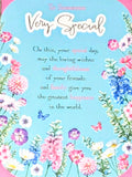 Someone Special Birthday - Large Flowers & Words