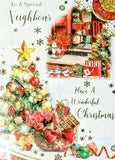 Neighbour Christmas - Traditional Tree & Gift Basket