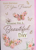 Friend Birthday - Traditional  Beautiful