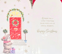 Open Christmas - Slim Cute Red Door