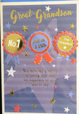 Great Grandson Birthday - Rosette