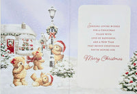 Great Grandchildren Christmas - Cute Bears In Snow