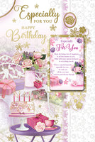 Open Female Birthday - Keepsake Lilac