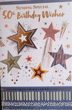 50 Birthday Male - Stars