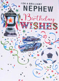 Nephew Birthday - Football, Boots & Trophy