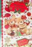 Nephew & Partner Christmas - Cute Bears With Gifts