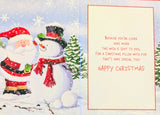 Great Granddaughter Christmas - Santa & Snowman