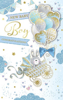 Baby Boy - Large 8 Page Baby Journal